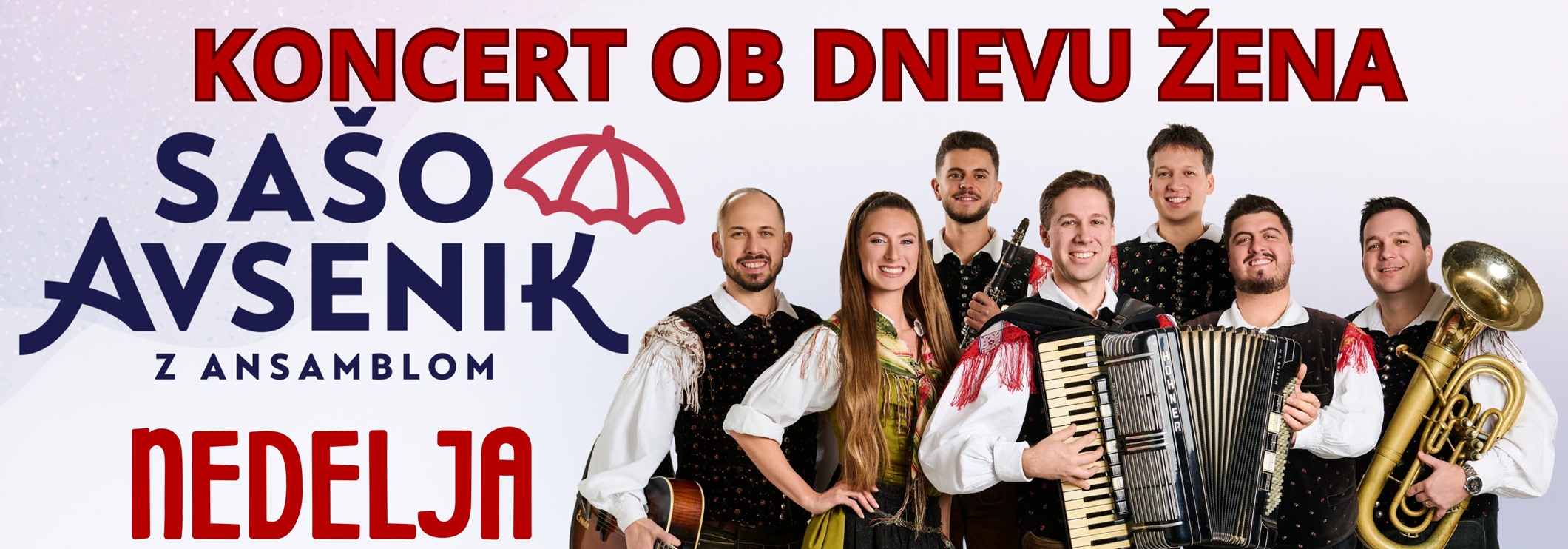 Koncert od dnevu žena z Ansamblom Saša Avsenika